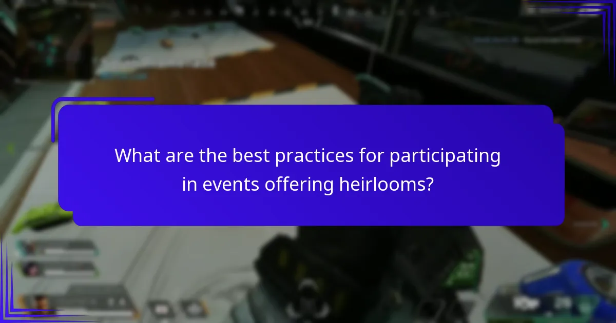 Where can you buy, sell, or trade event prize heirlooms?